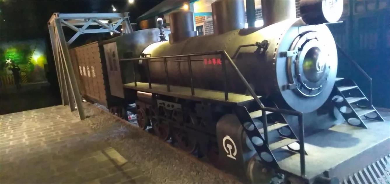 那曲蒸汽火车模型